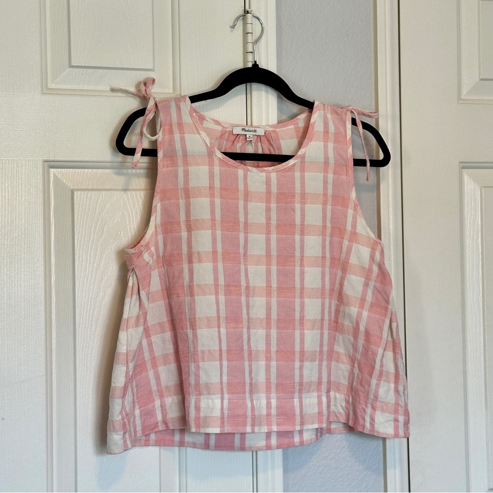 Madewell Sleeveless Bow Top